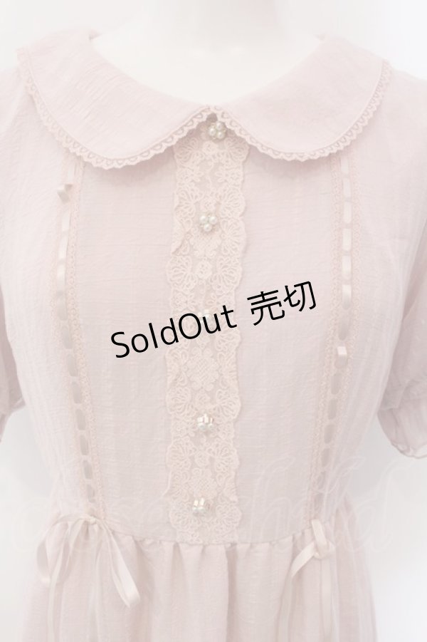 画像2: axes femme POETIQUE / ティアードドーリーワンピース M ピンク O-25-02-26-1032-AX-OP-IG-OS (2)
