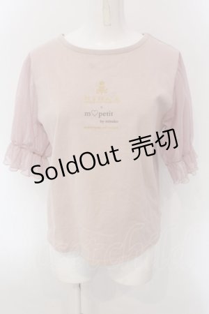 画像: m petit by misako / MSシアーソデプルオーバー L ピンク O-25-02-26-1041-LO-TO-IG-OS