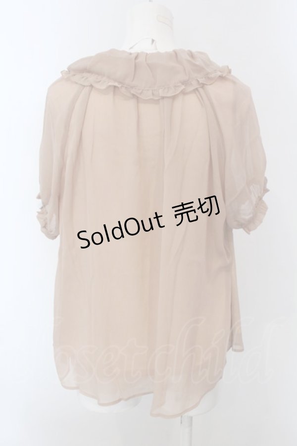 画像3: axes femme / 重ね着風フェミニンシャツブラウス M アワピンク O-25-02-26-1012-AX-BL-SZ-OS (3)