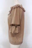 画像3: axes femme / 透けローズレースカットカーデ M ベージュ O-25-02-26-1013-AX-TO-SZ-OS (3)