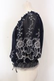 画像2: axes femme / フラワー刺繍シフォントップス M コン O-25-02-26-1021-AX-TO-OW-OS (2)