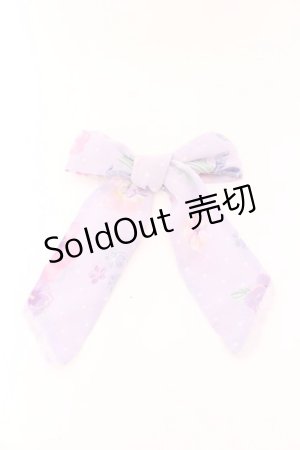 画像: Angelic Pretty / Sweetie Violetリボンクリップ  ラベンダー O-25-02-26-079-AP-AC-OW-OS