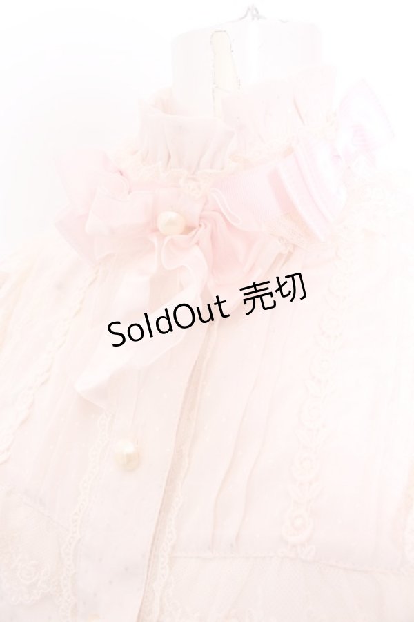 画像2: BABY,THE STARS SHINE BRIGHT / Ribbon Partyブラウス  ピンク O-25-02-26-010-BA-BL-OW-OS (2)