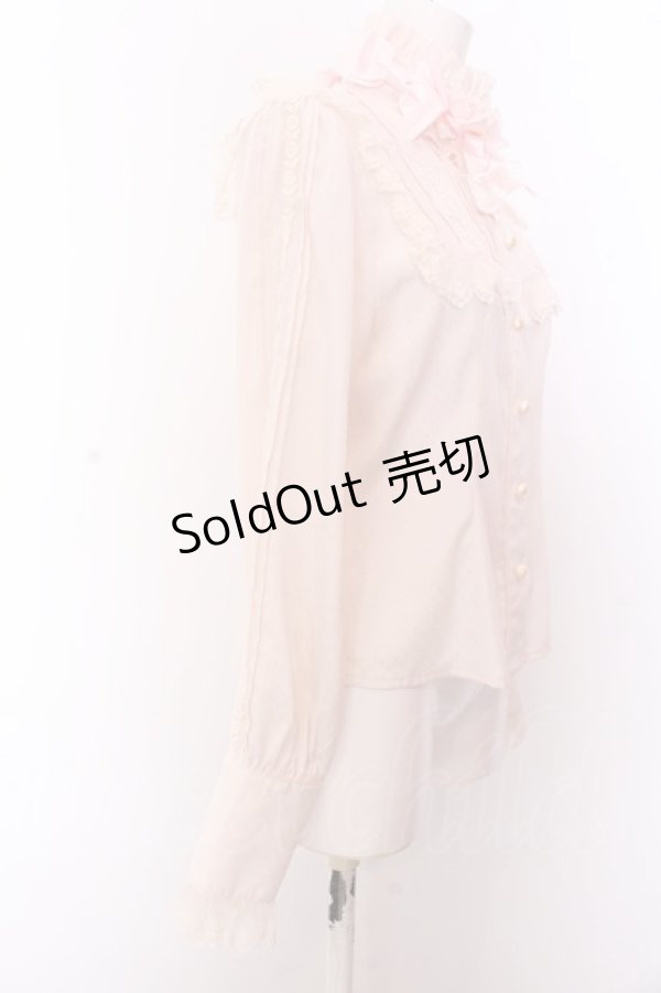 画像4: BABY,THE STARS SHINE BRIGHT / Ribbon Partyブラウス  ピンク O-25-02-26-010-BA-BL-OW-OS (4)