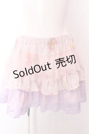 画像: milklim / ギャザースカート  ピンク O-25-02-26-014-LO-SK-OW-OS
