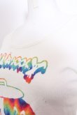 画像2: galaxxxy / カラフルポリバケツカットソー  アイボリー O-25-02-26-019-PU-TO-OW-ZI (2)