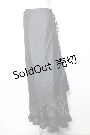 画像: ALICE and the PIRATES / 闇夜の遊戯ワイドパンツ  ブラック O-25-02-27-1001-PA-PA-IG-OS
