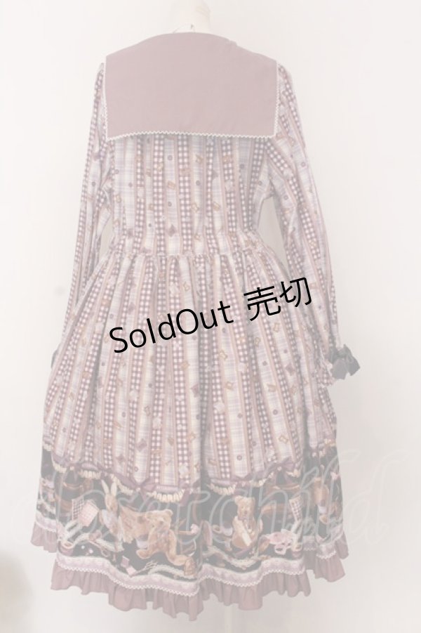 画像4: metamorphose / Happy Sewing Timeワンピース  ラベンダー O-25-02-27-1026-ME-OP-OW-OS (4)