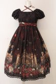 画像1: Enchantlic Enchantilly / 幻影薔薇城〜コウモリ公爵からの招待状〜ワンピース  赤い夜 O-25-02-27-1039-LO-OP-OW-OS (1)