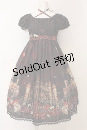 画像: Enchantlic Enchantilly / 幻影薔薇城〜コウモリ公爵からの招待状〜ワンピース  赤い夜 O-25-02-27-1039-LO-OP-OW-OS