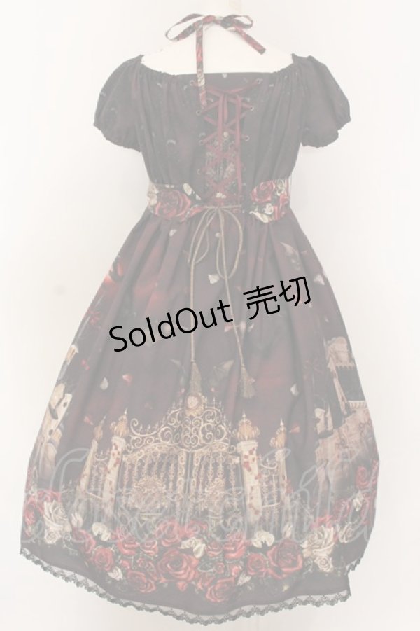 画像3: Enchantlic Enchantilly / 幻影薔薇城〜コウモリ公爵からの招待状〜ワンピース  赤い夜 O-25-02-27-1039-LO-OP-OW-OS (3)
