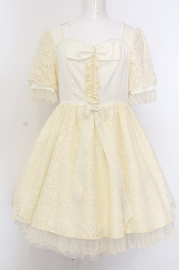 画像1: Angelic Pretty / Little Ladyワンピース  オフシロ O-25-02-27-1041-AP-OP-OW-OS (1)