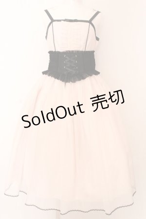 画像: Angelic Pretty / Cinema Ladyジャンパースカート  ピンク×クロ O-25-02-27-1045-AP-OP-OW-OS