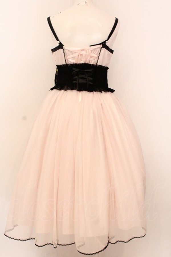画像4: Angelic Pretty / Cinema Ladyジャンパースカート  ピンク×クロ O-25-02-27-1045-AP-OP-OW-OS (4)