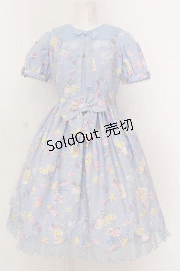 画像1: Angelic Pretty / SPACE TOYSワンピース  サックス O-25-02-27-1048-AP-OP-IG-OS (1)