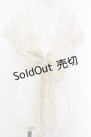 画像: metamorphose / レースストール  オフシロ O-25-02-27-1055-ME-ZA-IG-OS