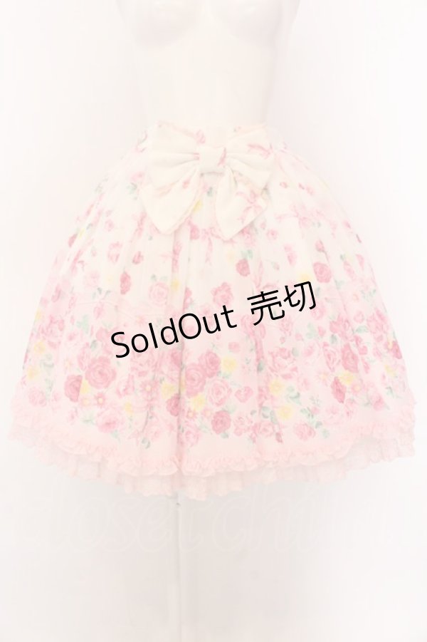画像1: Angelic Pretty / Powder Rose スカート  シロ O-25-02-27-1056-AP-SK-IG-OS (1)