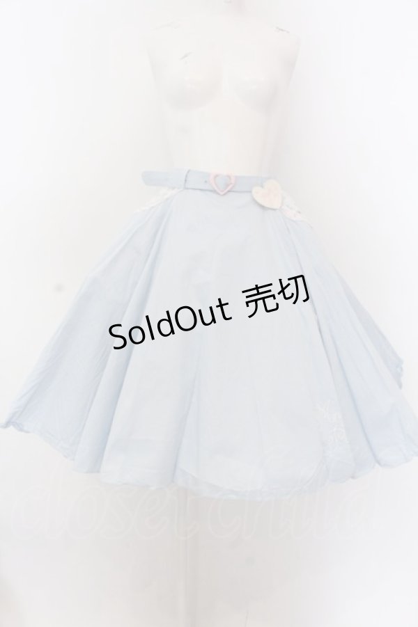 画像1: Angelic Pretty / Milkshakeサーキュラースカート  サックス O-25-02-27-1058-AP-SK-OW-OS (1)