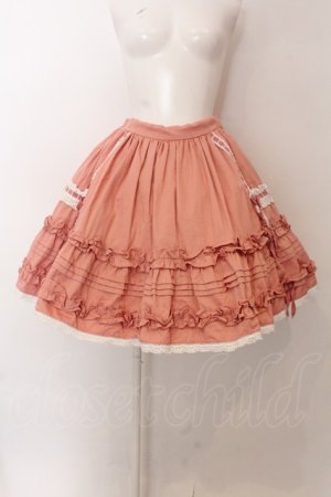 画像: Angelic Pretty / はしごレーススカート  ピンク O-25-02-27-1060-AP-SK-IG-OS