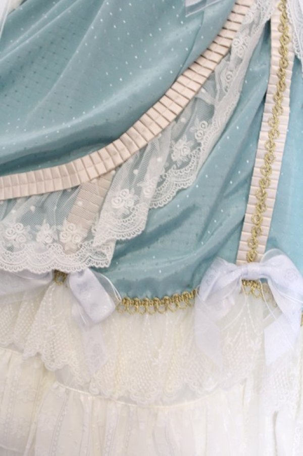 画像3: BABY,THE STARS SHINE BRIGHT / La robe vert clairワンピース&エシャルプセット  La robe vert clair（グリーン） O-25-02-27-1014-BA-OP-IG-OS (3)