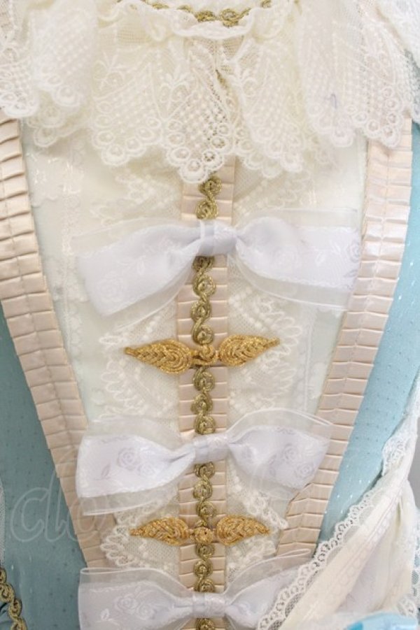 画像4: BABY,THE STARS SHINE BRIGHT / La robe vert clairワンピース&エシャルプセット  La robe vert clair（グリーン） O-25-02-27-1014-BA-OP-IG-OS (4)