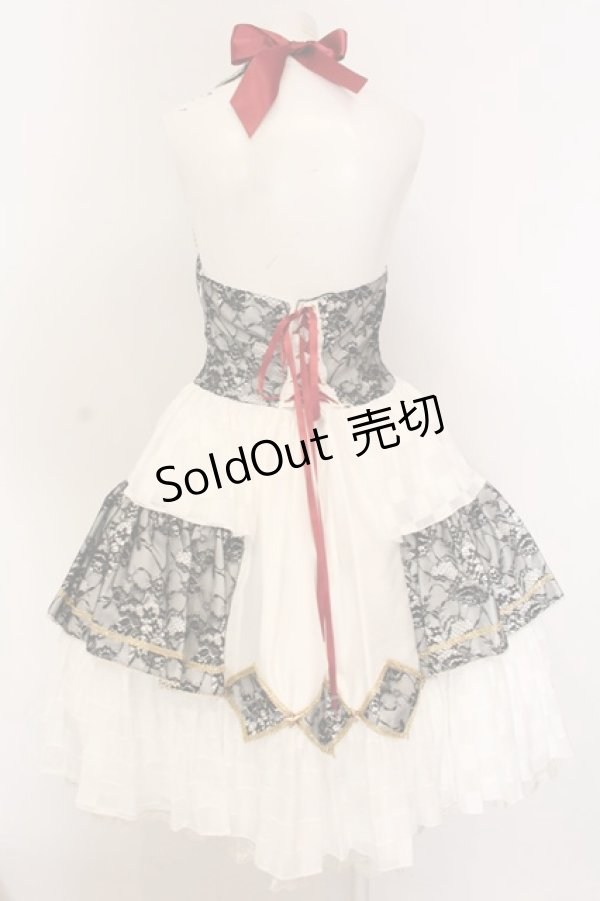 画像4: ALICE and the PIRATES / バニーガールジャンパースカート  シロ O-25-02-27-1018-PA-OP-IG-OS (4)