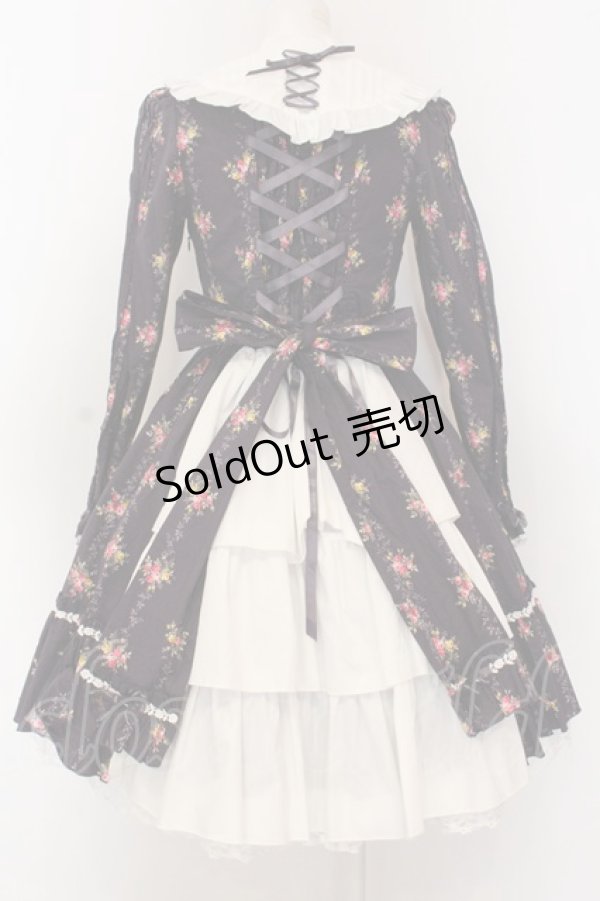 画像5: metamorphose / ヨーク付きワンピース（花柄）  パープル O-25-02-27-1024-ME-OP-YM-OS (5)