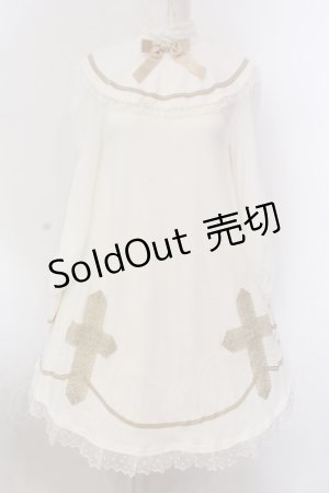 画像: Angelic Pretty / Celestial カットワンピース  オフシロ O-25-02-27-006-AP-OP-IG-OS