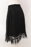 画像2: PEACE NOW / リボンテープチュールスカート M ブラック O-25-02-27-013-PU-SK-IG-ZI (2)