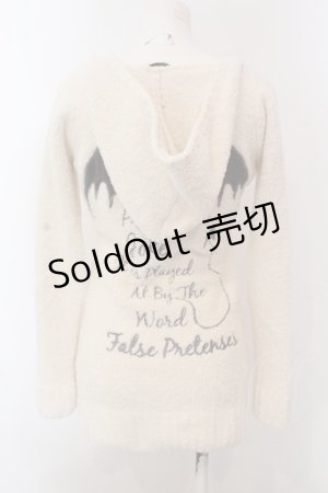 画像: GHOST of HARLEM / デビル刺繍ボアパーカー  オフシロ O-25-02-27-015-GL-TO-IG-OS
