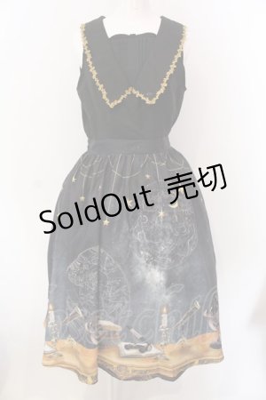 画像: axes femme POETIQUE / セレスティアルワンピース M クロ O-25-02-28-032-AX-OP-IG-OS