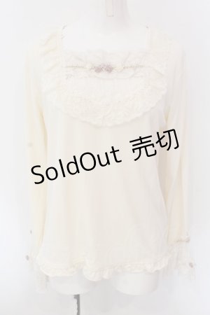 画像: axes femme / 20th/ローズガーデンプルオーバー F キナリ O-25-02-28-048-AX-TO-OW-OS