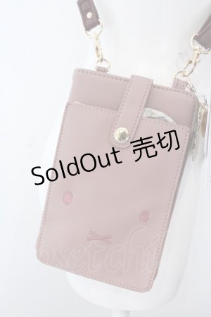 画像: axes femme / miffy スマホショルダー  ピンクベージュ O-25-02-28-1039-AX-ZA-IG-OS