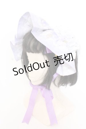 画像: Wheat House / Wonderland Garden ハーフボンネット  ラベンダー O-25-02-28-1040-LO-AC-OW-OS