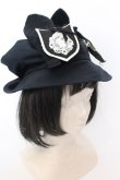 画像1: uf / うさ耳ハット  クロ O-25-02-28-1062-EL-AC-OW-OS (1)
