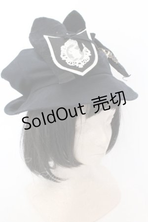 画像: uf / うさ耳ハット  クロ O-25-02-28-1062-EL-AC-OW-OS