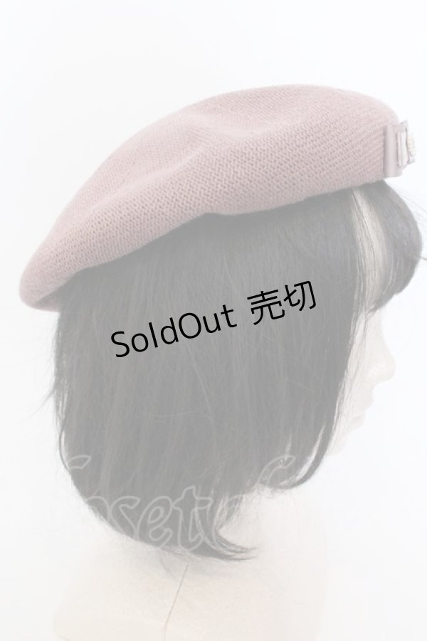 画像3: m petit by misako / NINA'Sコラボベレー  ピンクベージュ O-25-05-30-1078-LO-AC-IG-ZT437 (3)