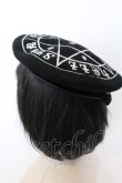 画像3: HELL CAT PUNKS / ペンタグラムベレー 58ｃｍ ブラック O-25-02-28-1069-PU-AC-OW-OS (3)