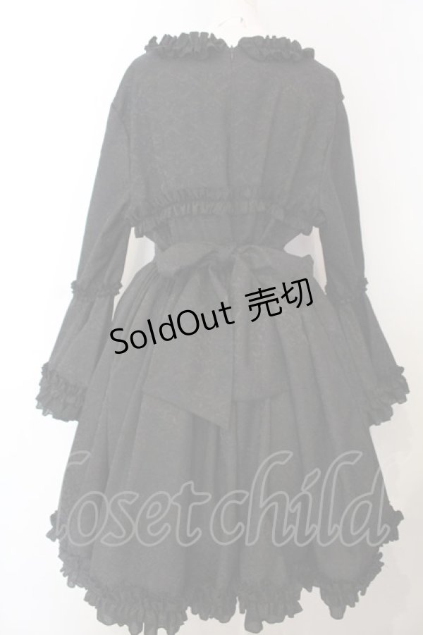 画像4: Henrietta Romantic Salon / Antique Victorian Dollワンピース  クロ O-25-02-28-1007-LO-OP-OW-OS (4)