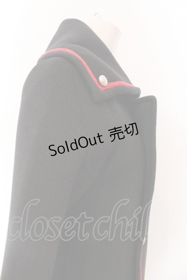 画像3: Deorart / ブレード配色ナポレオンジャケット M ブラック×レッド O-25-02-28-1015-PU-JA-OW-OS (3)
