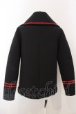 画像5: Deorart / ブレード配色ナポレオンジャケット M ブラック×レッド O-25-02-28-1015-PU-JA-OW-OS (5)