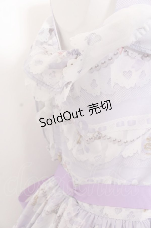 画像5: Wheat House / Wonderland Gardenジャンパースカート L ラベンダー O-25-02-28-1002-LO-OP-OW-ZY (5)