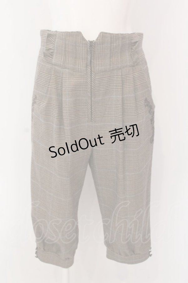 画像1: axes femme POETIQUE / サス付きハーフテーパード（サス欠品） M ブラウン O-25-02-28-096-AX-PA-OW-OS (1)
