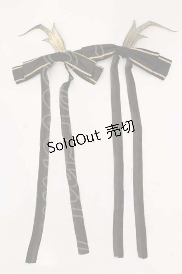 画像7: Lolita原創工作室（海外ロリィタ） / チャイナボタンAラインワピース L ブラック×ゴールド O-25-03-06-008-LO-OP-IG-ZS (7)