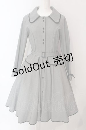 画像: SERAPHIM / ペタルペプラムのワンピース  クロ×シロ千鳥格子 O-25-03-06-017-LO-OP-IG-OS