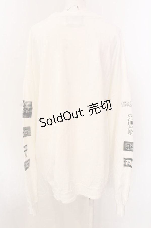 画像4: LAND by MILK BOY / CANDY LOGO L.S. TEE Tシャツ  ホワイト O-25-03-08-029-PU-TS-IG-ZT009 (4)