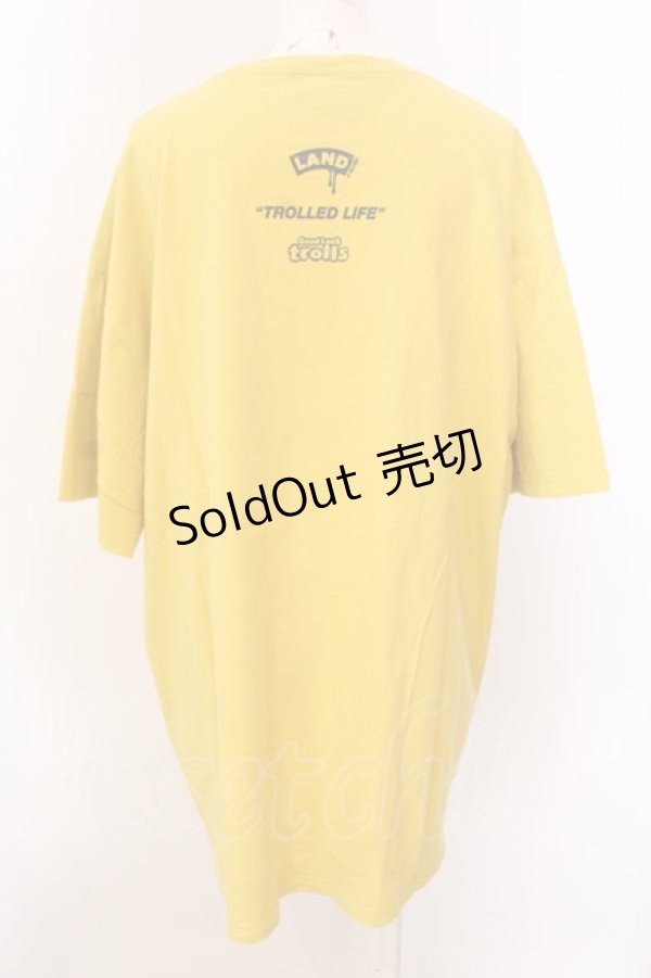 画像3: LAND by MILK BOY / TROLLS MUNCH TIME TEE Tシャツ XXL イエロー O-25-03-08-030-PU-TS-IG-ZT009 (3)