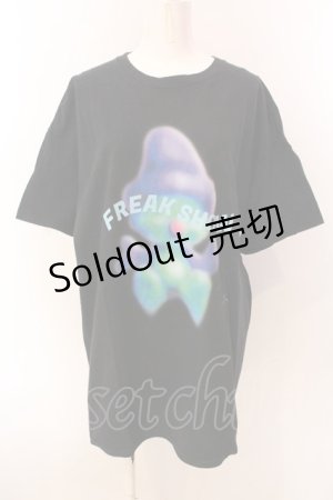 画像: LAND by MILK BOY / FREAK SHOW Tシャツ  ブラック O-25-03-08-036-PU-TS-IG-ZY