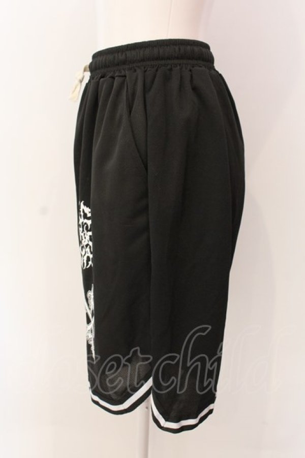 画像2: KRY CLOTHING / 「HONKON」ジャージパンツ  ブラック O-25-03-08-004-EL-PA-OW-OS (2)