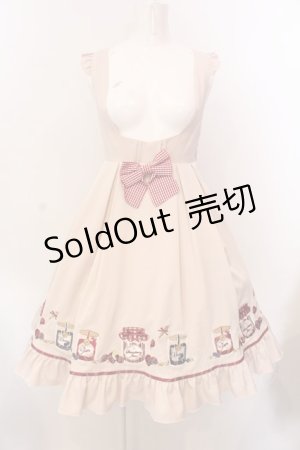 画像: Amavel / Fruits Berry Jamジャンパースカート F ピンク O-25-03-08-047-CA-OP-OW-OS